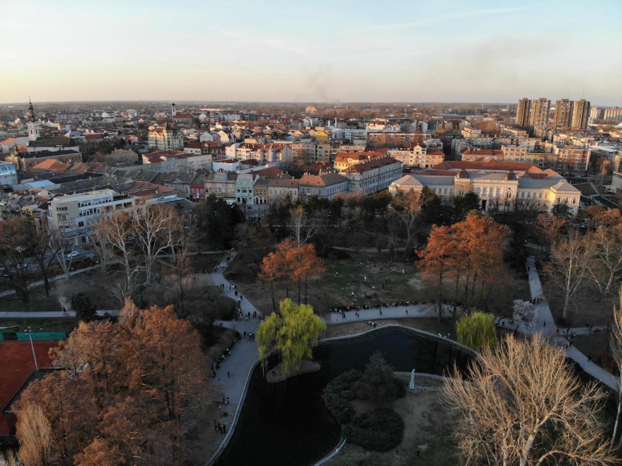 Studio Apartman Ld U Strogom Centru Novi Sad Dış mekan fotoğraf